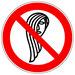Forbidden for people having long hair